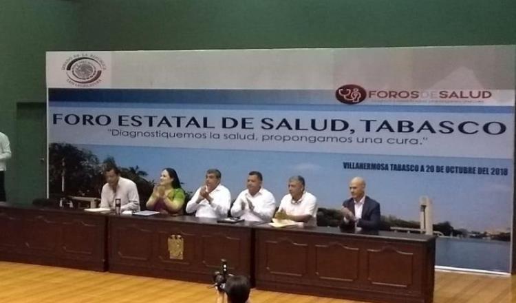 Organiza el Senado foro estatal de Salud en Tabasco; atienden crisis hospitalaria