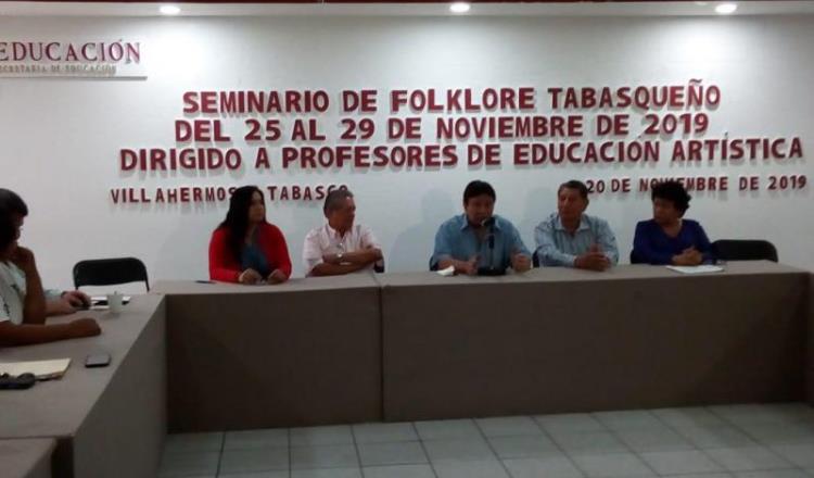 Denuncian Folkloristas de Tabasco A.C falta de apoyo de Cultura para realizar seminario