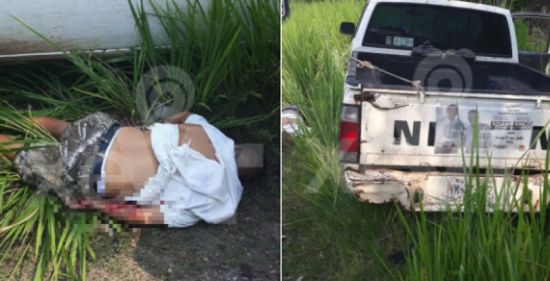 Lo ‘ejecutan’ en su camioneta… en Jalapa