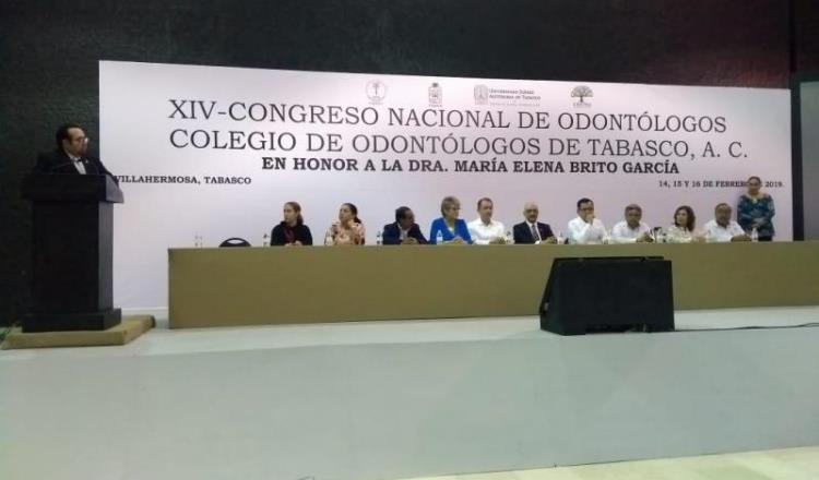 Llevan a cabo en Tabasco el Congreso Nacional de Odontólogos