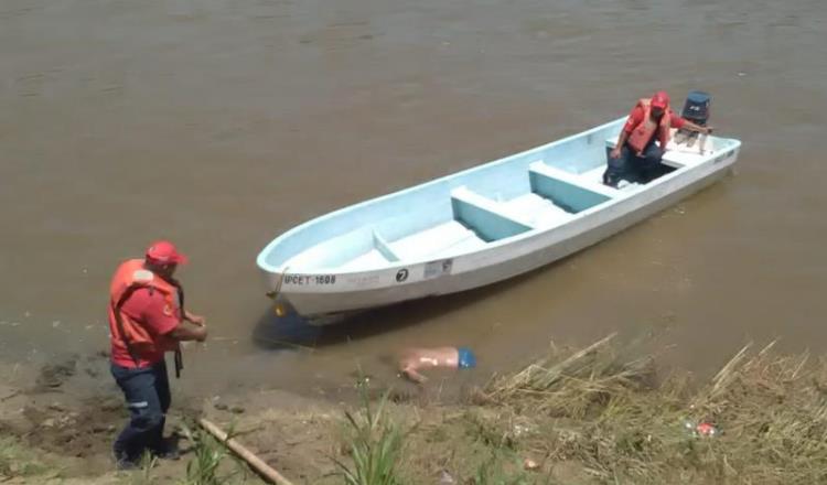 Hallan cuerpo de hombre ahogado… en el rio Grijalva
