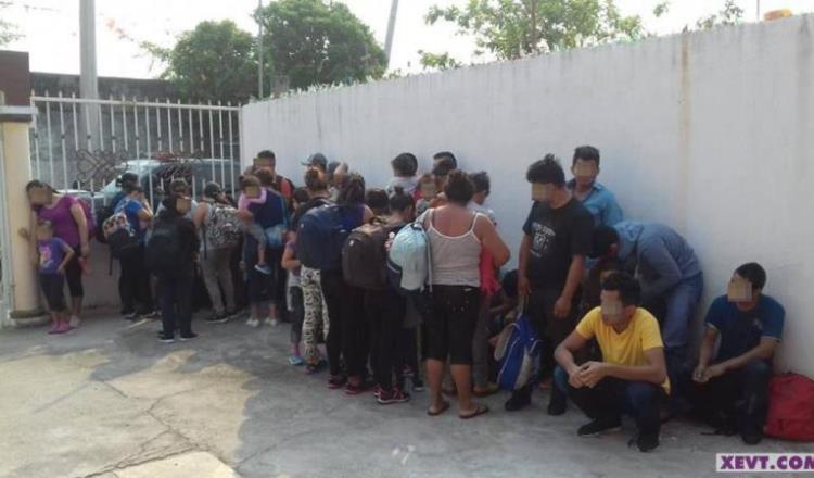 Resguardan a 45 centroamericanos en casa de seguridad… en la Miguel Hidalgo