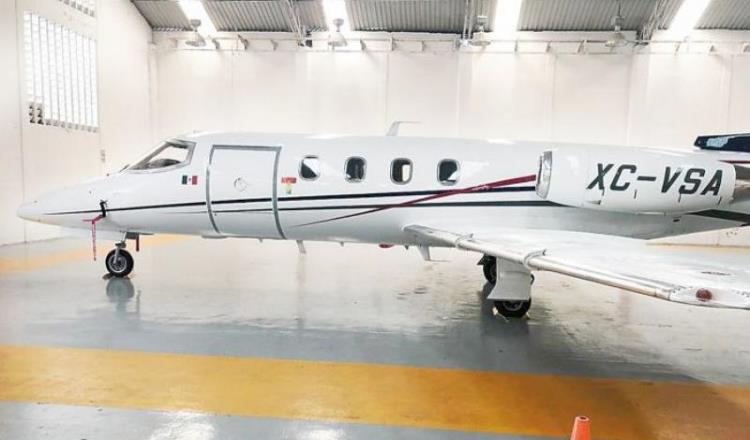 Ya fue vendido el avión Learjet, informa Gobierno del estado