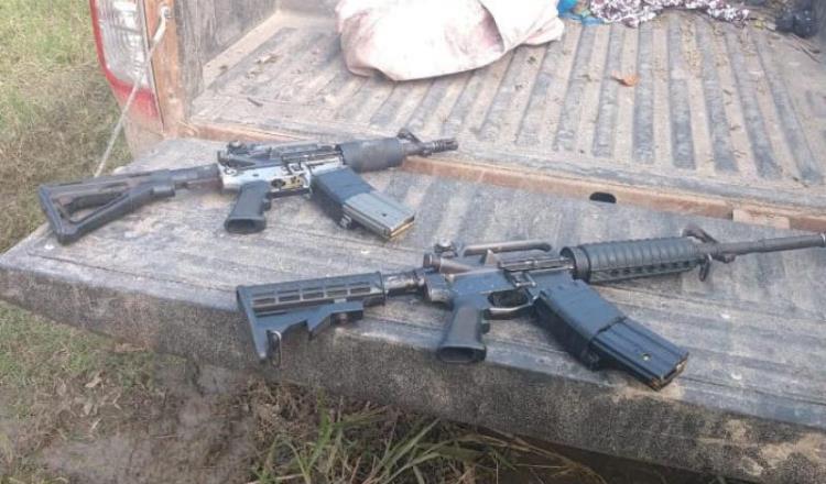 Decomisan dos armas largas en operativo del Ejército en la Cárdenas-Coatzacoalcos