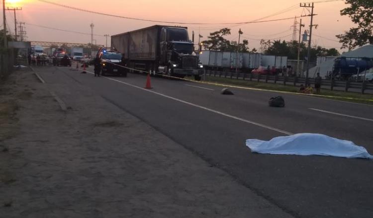 Mueren atropelladas madre e hija en la Villahermosa-Cárdenas