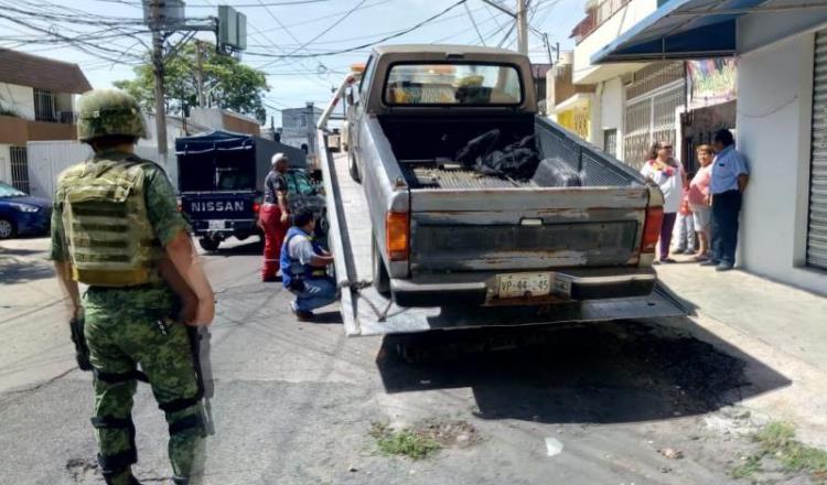 Retiran más de 150 vehículos chatarra de diversas colonias de Villahermosa