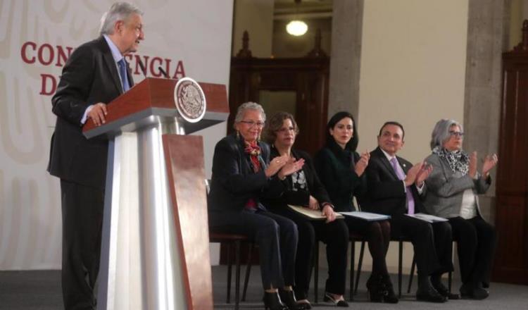 Tres mujeres integrarán terna para nuevo Ministro de la SCJN, anuncia AMLO