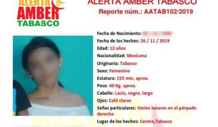 Rescatan en Jalapa a menor desaparecida en Centro