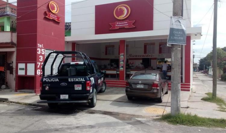 A mano armada roban carnicería en Indeco; se llevan 100 mil pesos