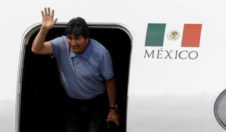 Sale Evo Morales de México