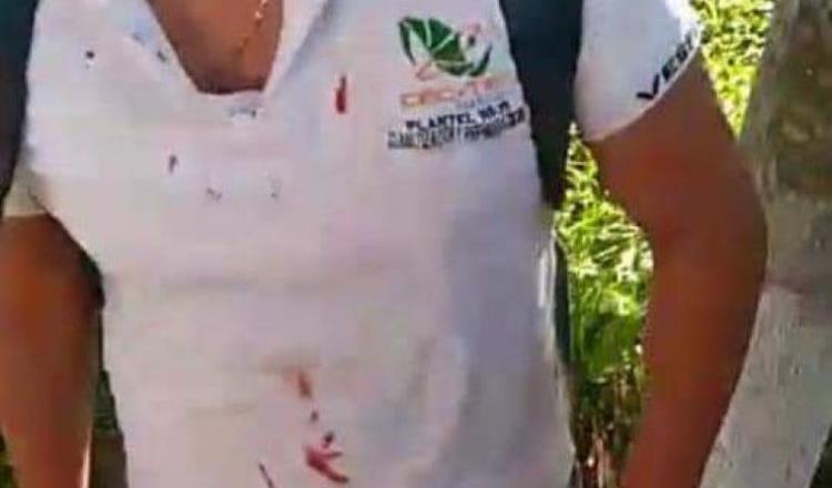 Reprocha Federación Estudiantil de Tabasco agresión a alumnos del CECYTE con antimotines