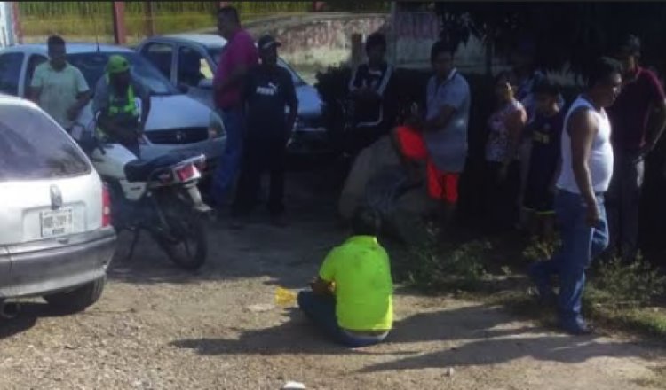 Detienen en Huimanguillo a sujeto que intentaba robar una moto 