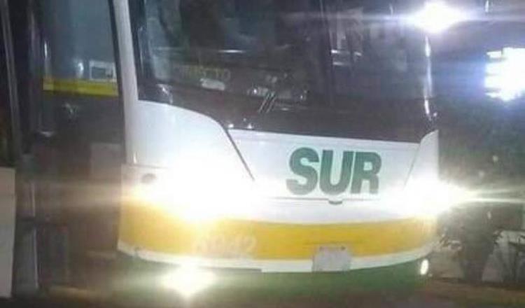 Asaltan en La Isla a pasajeros en autobús de la línea SUR