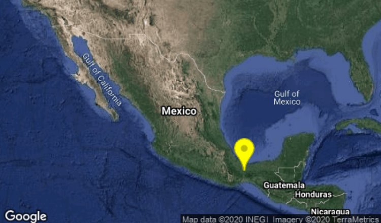Se registran dos sismos en Veracruz 