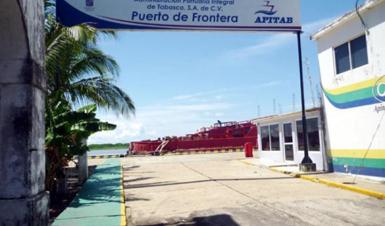 Desazolve del puerto de Frontera durará tres meses: API Tabasco