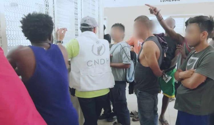 Supervisa CNDH estación migratoria en Tapachula, Chiapas
