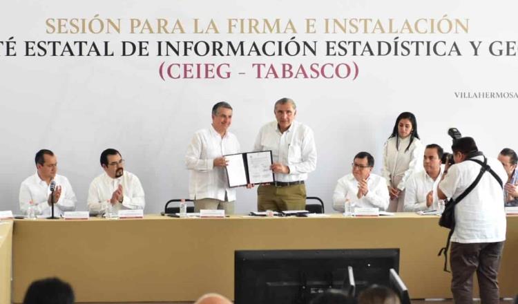 Instalan Comité Estatal de Información Estadística y Geografía