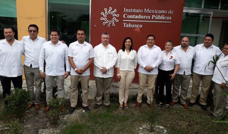 Ratifican por un año más a Maritza Baeza como presidenta del Instituto Mexicano de Contadores Públicos Tabasco