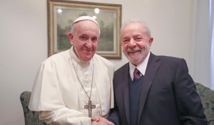 Recibe el Papa Francisco a Lula da Silva en el Vaticano