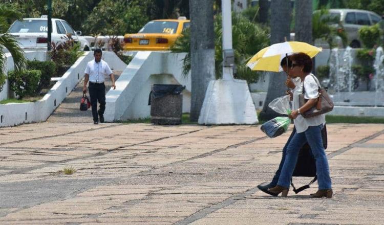 Ambiente caluroso con baja probabilidad de lluvia se prevé para este miércoles en Tabasco: CONAGUA