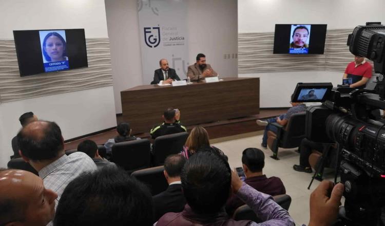 Presenta la fiscalía de la CDMX las fotos de dos sospechosos en caso Fátima