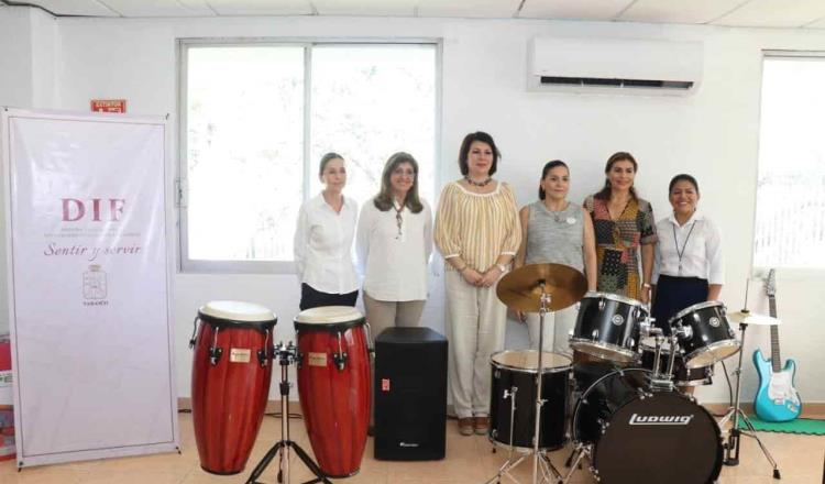 Arranca DIF Tabasco proyecto “Música para Todos”, en Centros VIDHA y CRIAT