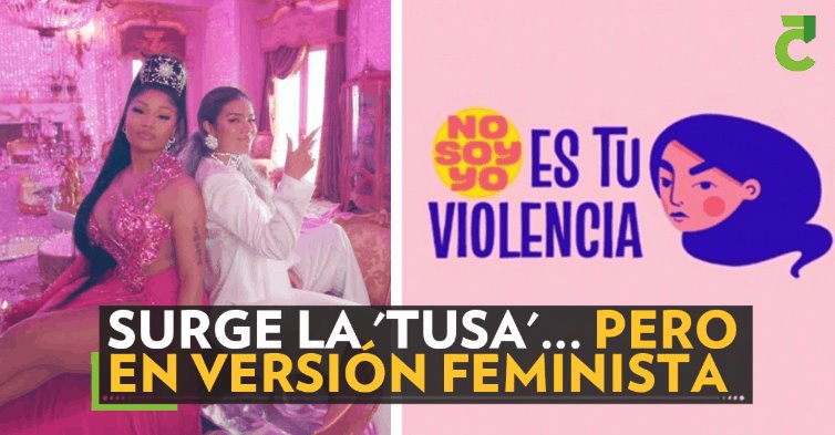 Crea colectivo feminista de Nicaragua ‘Tusa’... pero en versión feminista