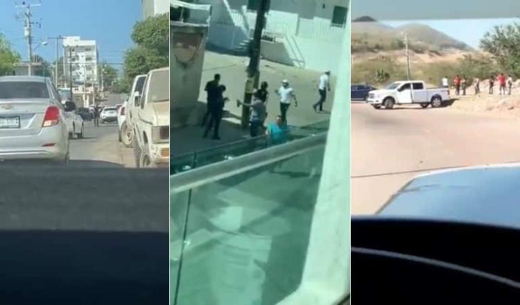 Se registra balacera en Culiacán Sinaloa