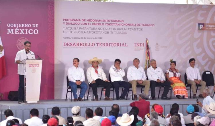 Invertirá Gobierno Federal más de mil millones de pesos en cinco municipios de Tabasco, para infraestructura y viviendas