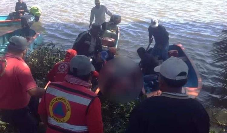 Rescatan el cuerpo sin vida de un hombre de la laguna Chilapilla