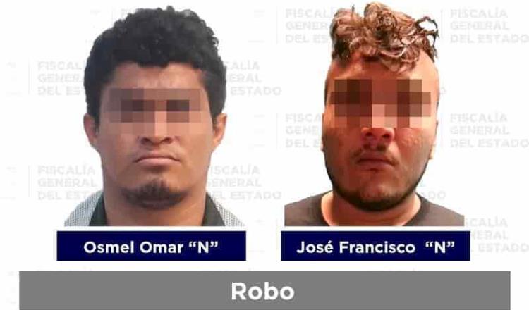 Detienen a tres sujetos acusados de robo y otros delitos en Cárdenas, Cunduacán y Centro