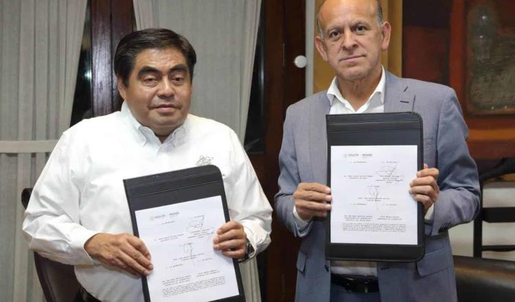 Firma Puebla acuerdo de coordinación con el INSABI