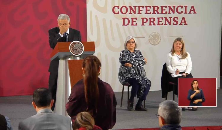 Pide Obrador a reporteros no pelearse en la mañanera