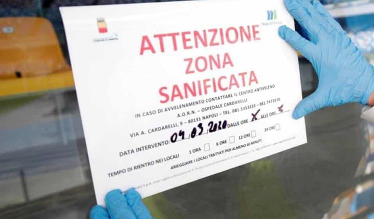 Mueren 41 personas por coronavirus en Italia, en las últimas 48 horas