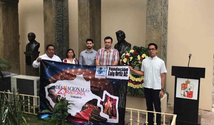 Rinden en Tabasco homenaje a Rafael Martínez de Escobar