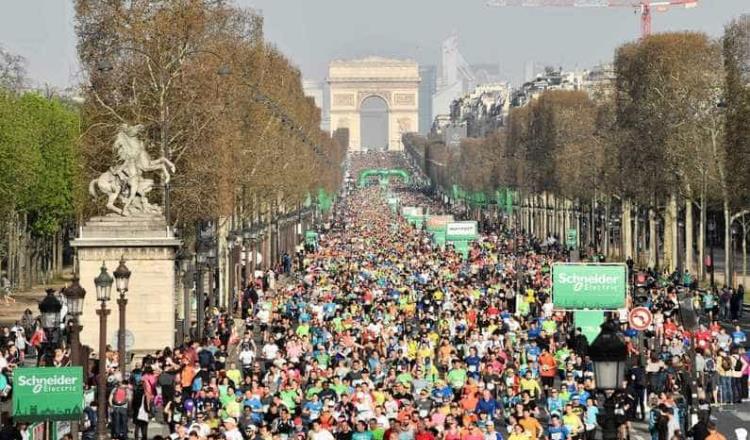 Por coronavirus, aplazan Maratón de París