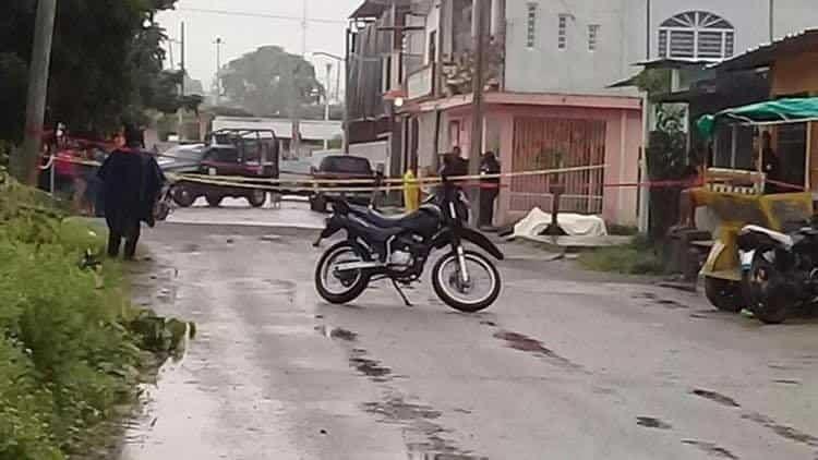 Ejecutan a motociclista en Villa Aldama, Comalcalco