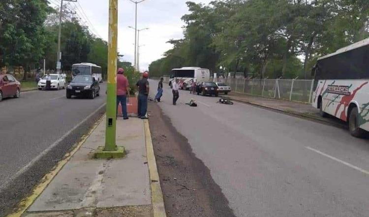 Atropellan a mujer en Ciudad Pemex, Macuspana