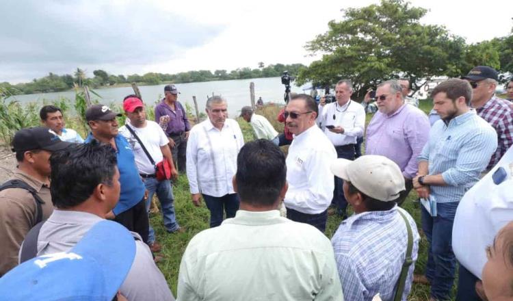 Inician federación y estado, estudios para proyecto de puente vehicular en Quintín Arauz
