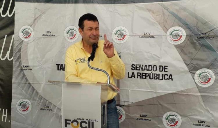 En su primer año Adán Augusto López aumentó la deuda pública en 40%: Juan Manuel Fócil