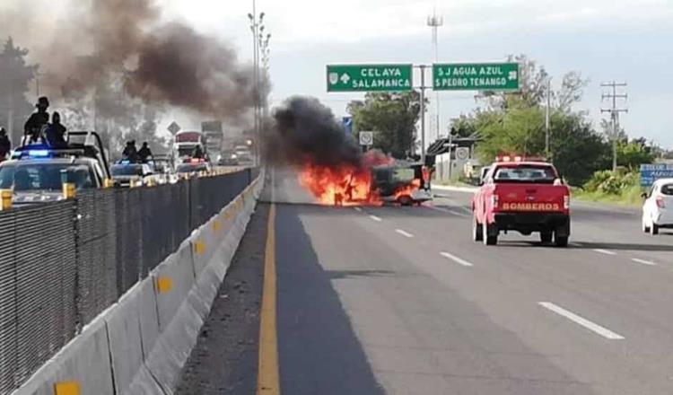 Asegura presidencia que bloqueos en Guanajuato, fueron un ‘acto propagandístico’ de la delincuencia, por detenciones