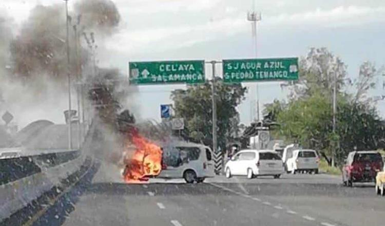 Reportan autoridades de Guanajuato narcobloqueos en diversas carreteras