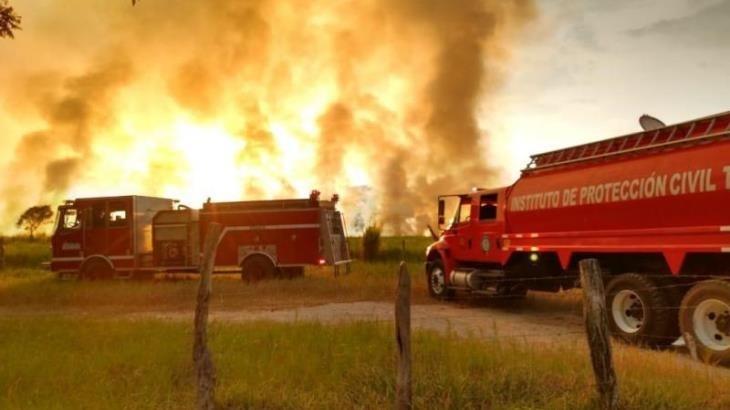 Reporta Protección Civil atención a 110 incendios en lo que va del año