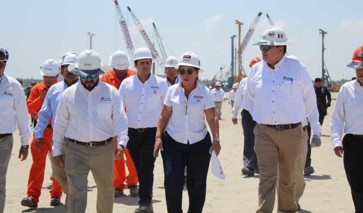Detalla SENER avances de construcción de la refinería de Dos Bocas