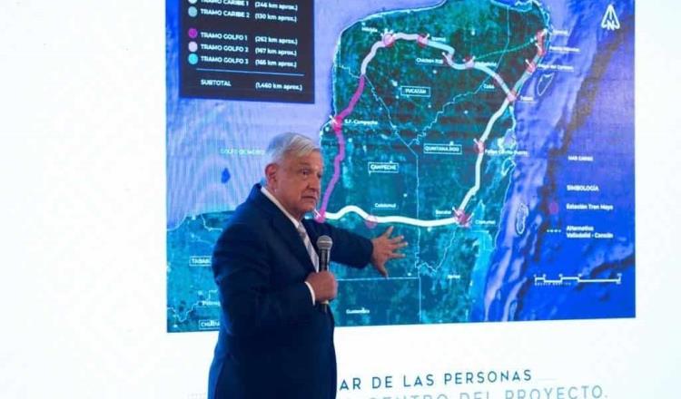 Ayudarán ingenieros de la SEDENA en construcción de dos tramos del Tren Maya