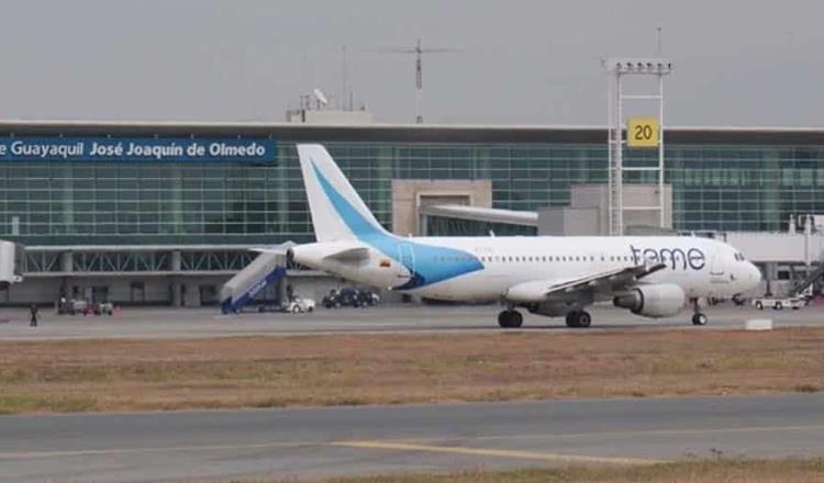 ¡De película!, alcaldesa de Guayaquil impide aterrizaje de avión en aeropuerto por coronavirus