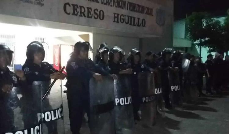 Decomisan marihuana y armas punzocortantes en CERESO de Huimanguillo
