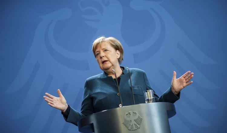 Canciller alemana Angela Merkel, se pone en cuarentena, tras estar en contacto con médico con coronavirus