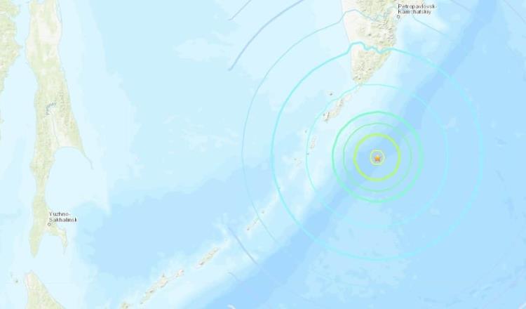 Terremoto de magnitud 7.5 pega a Isla Kuriles en Rusia