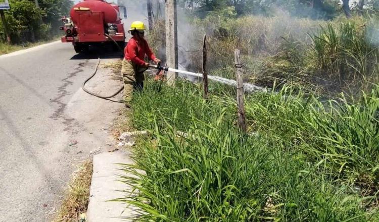 Contabiliza Protección Civil más de 130 incendios de pastizales a la fecha; supera los registrados en el mismo periodo de 2019